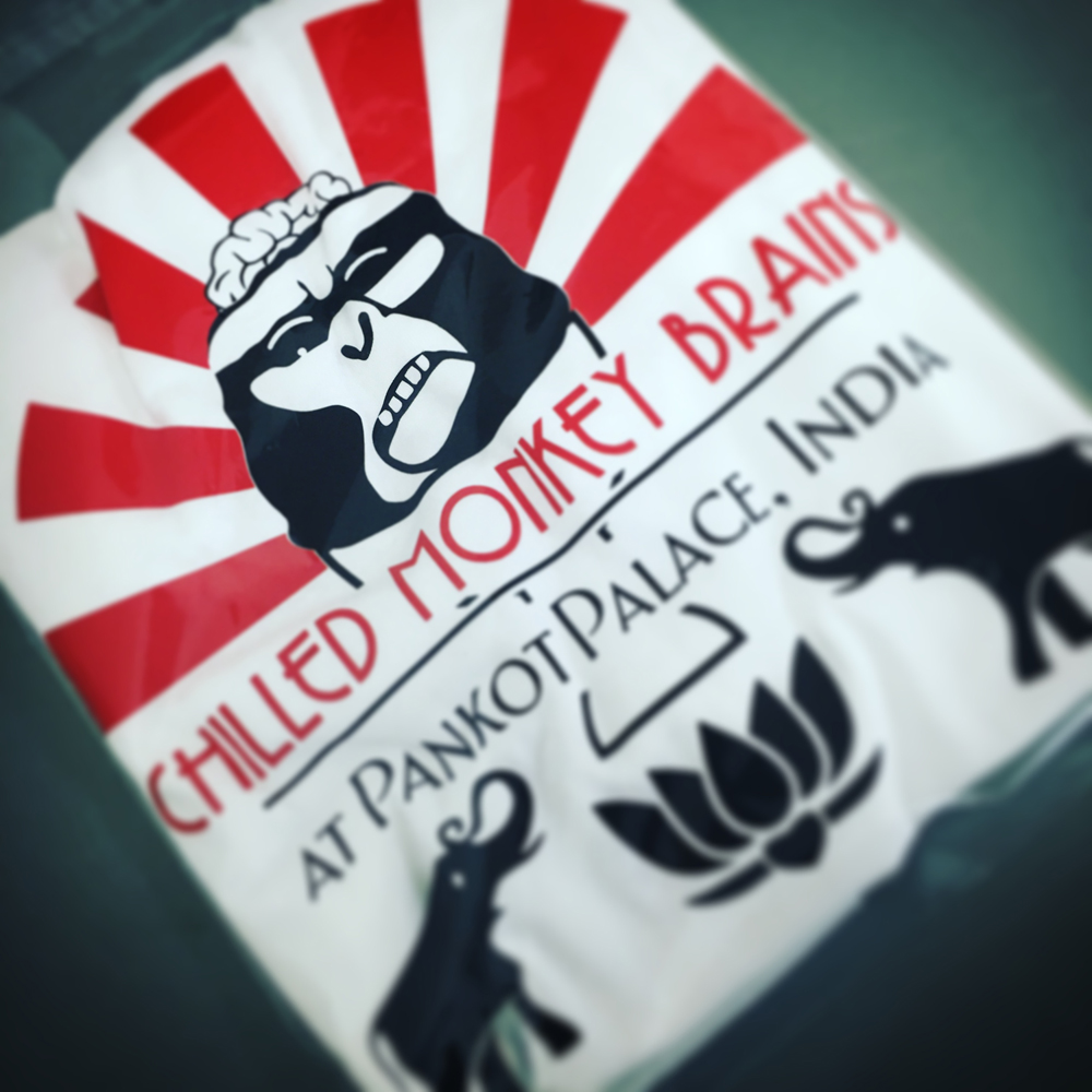 Chilled Monkey tshirt print